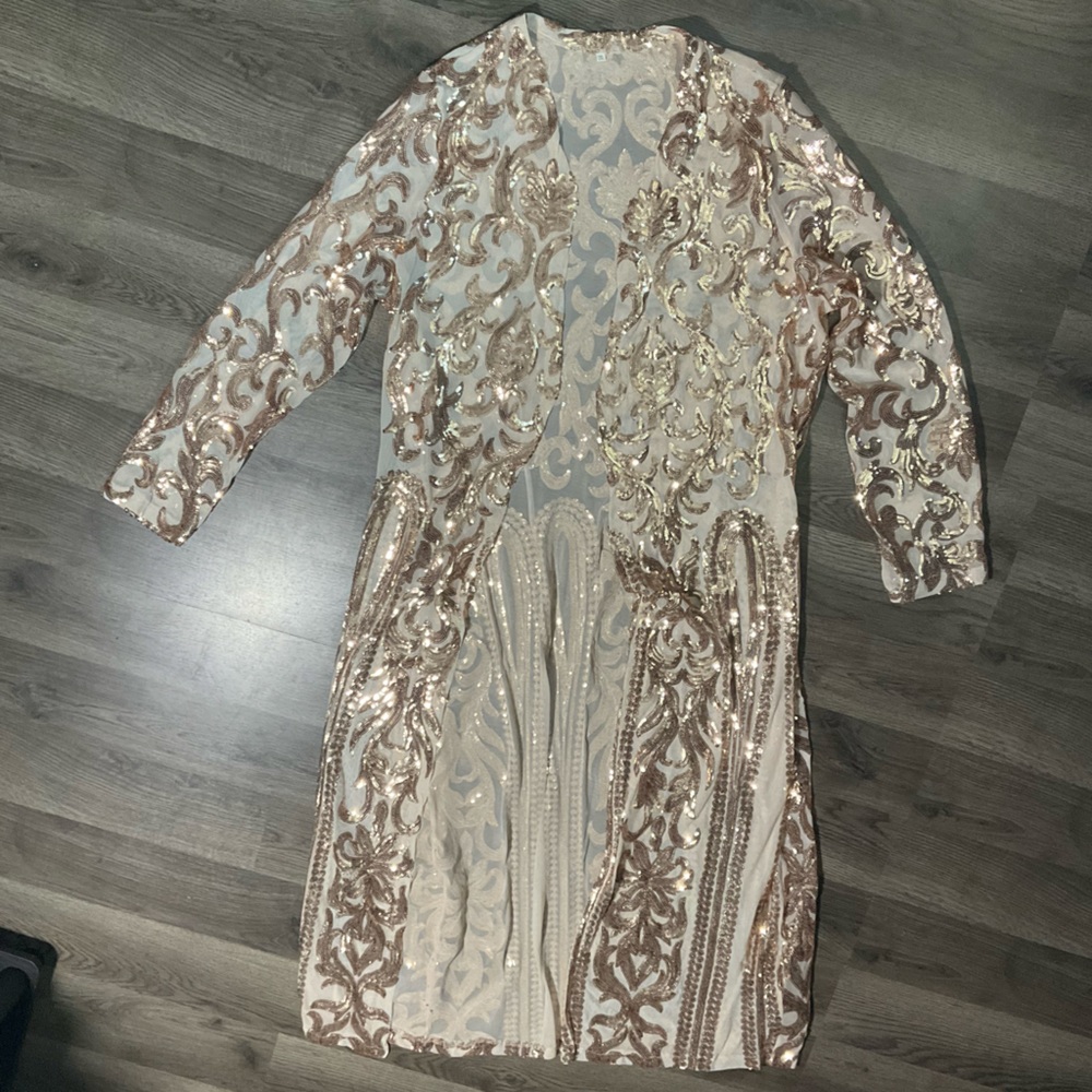 Sequin Cardigan